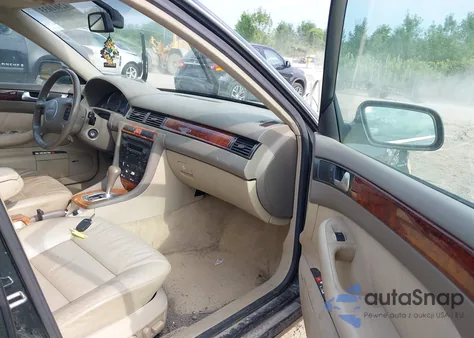 2002 Audi A6 3.0L из США, поврежденный, VIN WAULT64B52N073029